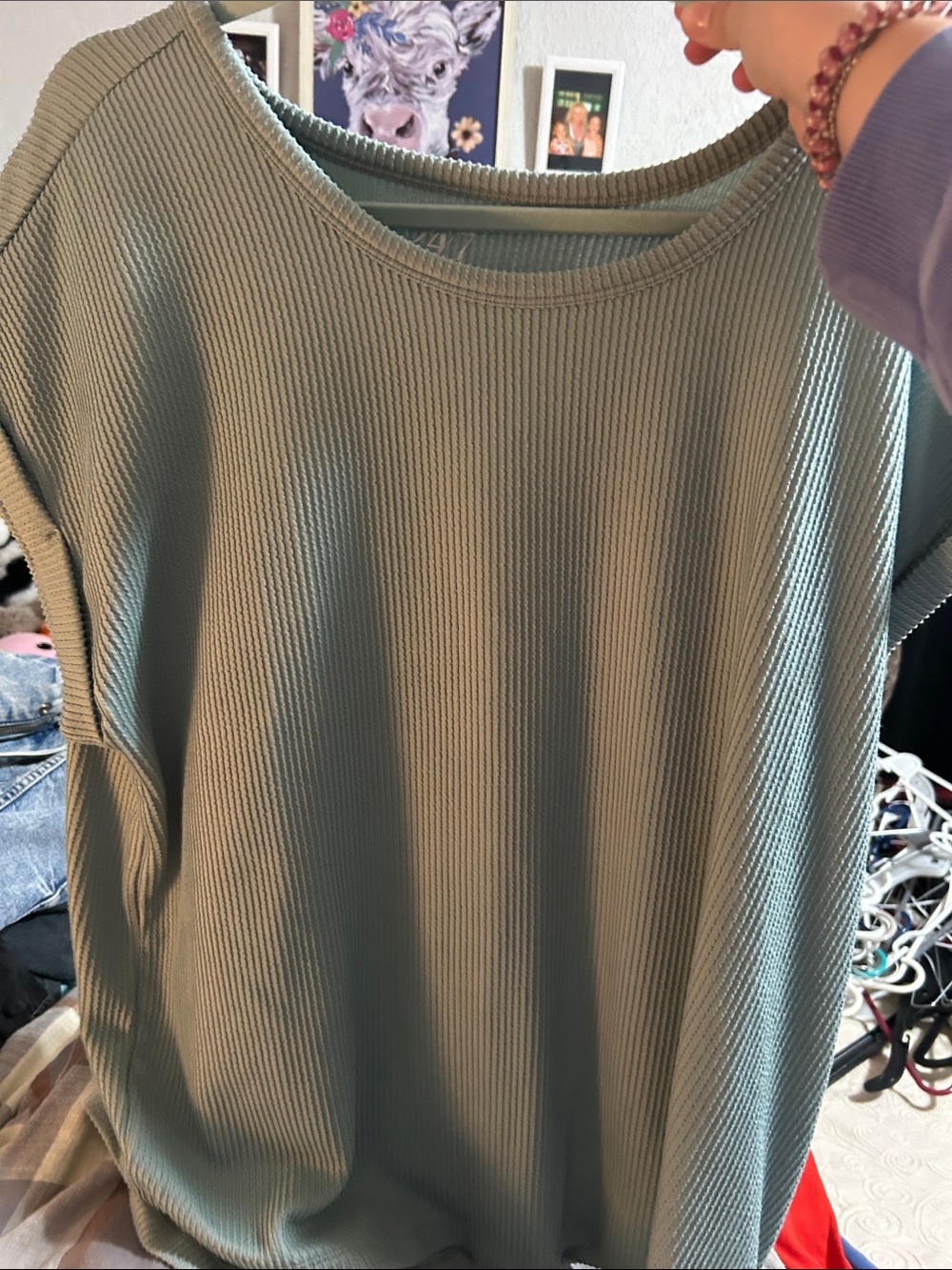 Blue shirt